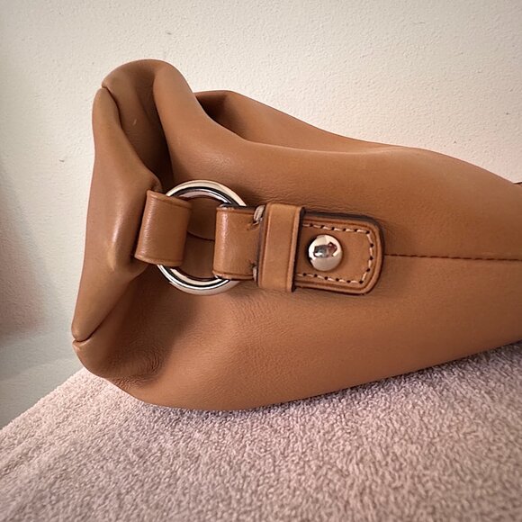 Coach Camel Leather Convertible Hobo bag F15064 - Picture 9 of 16